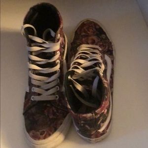 Floral Vans S8 Hi
